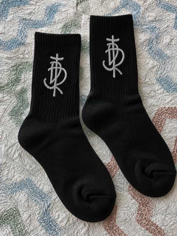 A Rise Above Crew Socks, A Rise Above socks